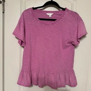 Time and Tru pink top